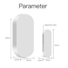 Lade das Bild in den Galerie-Viewer, MOES Tuya ZigBee Smart Window Door Gate Sensor Detector Smart Home Security Alarm System Smart Life Tuya App Remote Control
